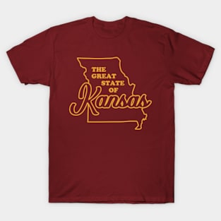 The Great State Of Kansas T-Shirt